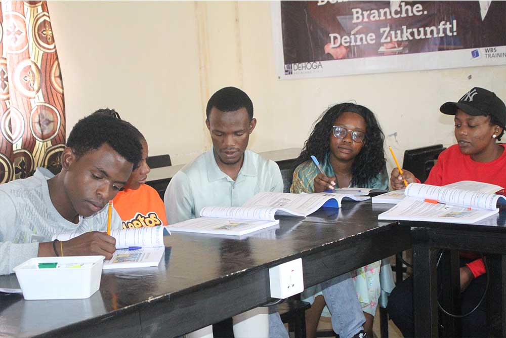 Language learning classroom